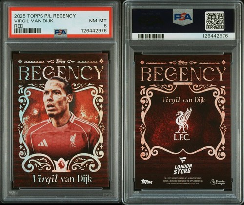 2025 topps regency virgil - 2025, p/l