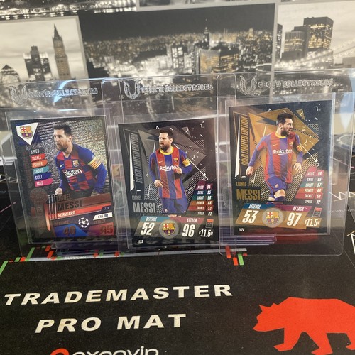 Topps match attax - lionel, messi