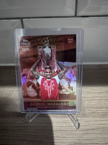 Topps arsenal winners gabriel - topps,