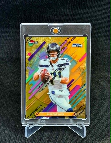 2025 topps finest sam darnold - topps,