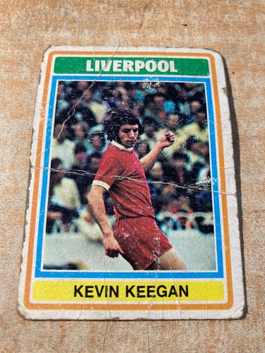 Kevin keegan topps blue back - kevin,