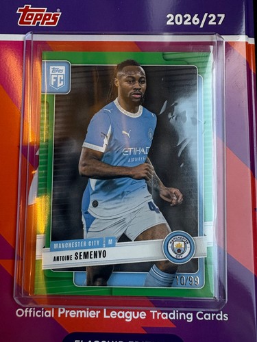 Topps collector tin numbered