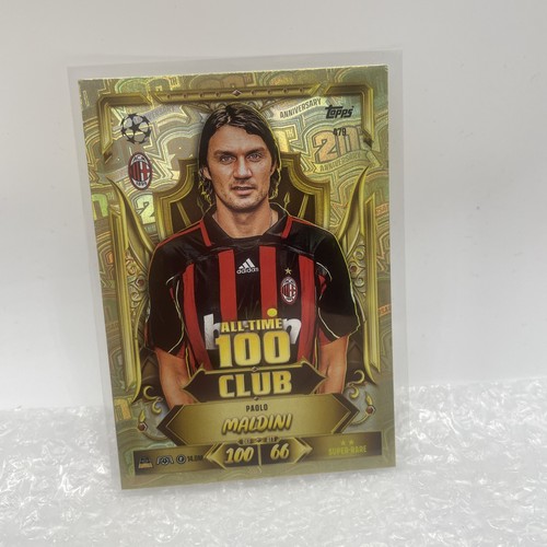 Paolo maldini topps match - maldini,