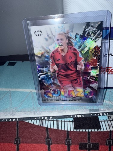 Georgia stanway topps chrome - stanway,