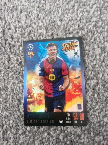 Dani olmo rare football card - rare,