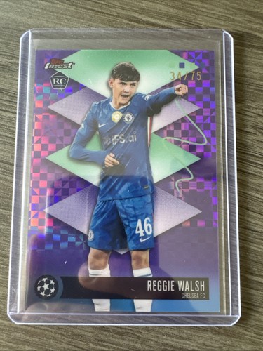 Reggie walsh topps finest - /75,