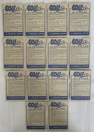 Rare panini multi lingual - rare, goal