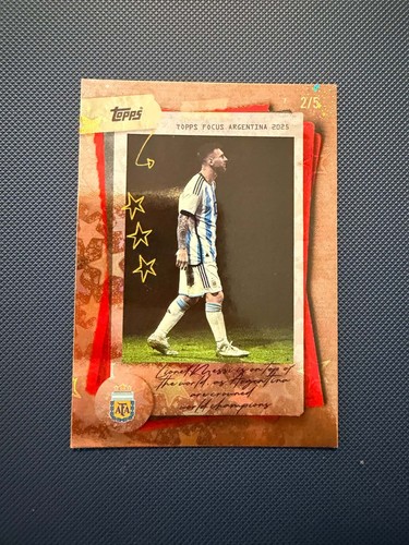 Topps focus argentina 2025 - focus,