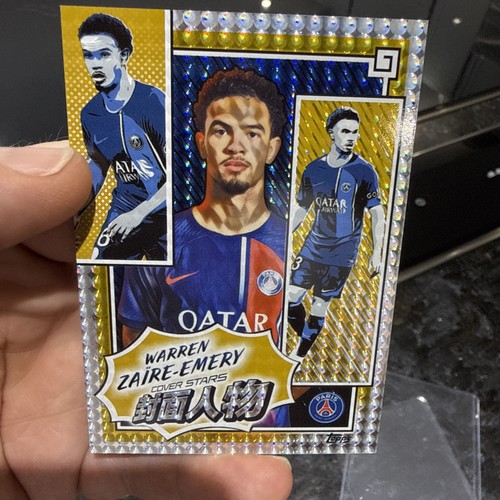 Topps psg team set - team, warren