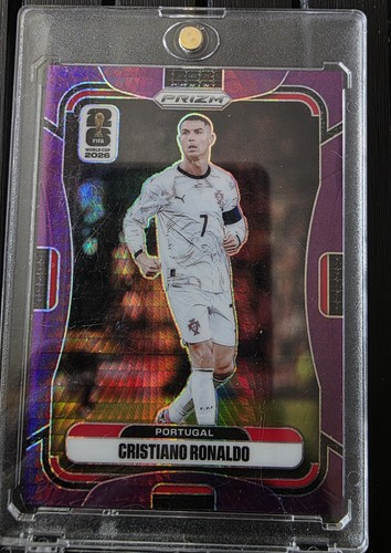 Cristiano ronaldo panini prizm - ronaldo,