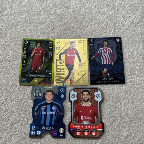 Rare match attax cards - attax,