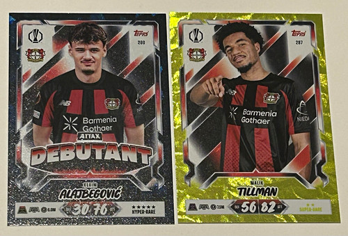 Topps match attax bayer - topps,