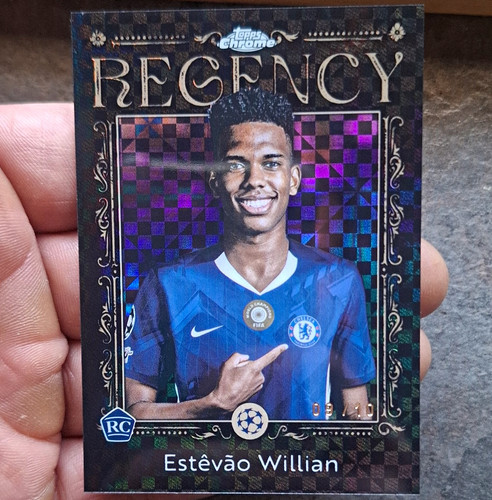 Estevao willian 10 topps - willian, rc