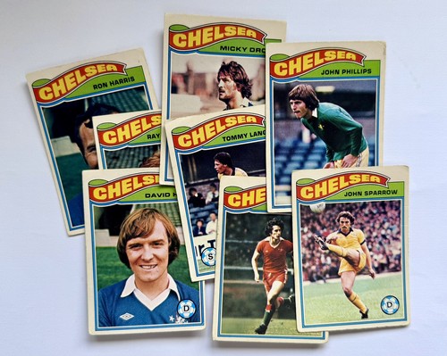 Vintage chelsea topps - vintage, fc