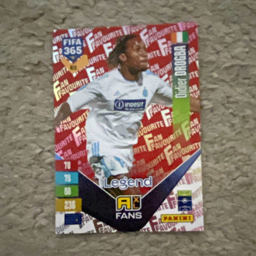 Panini fifa 365 didier - panini, drogba