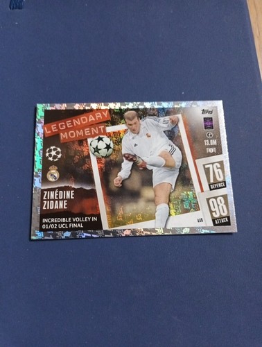 Zinedine zidane topps match - zinedine,