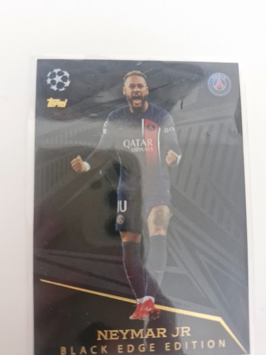 Neymar topps black edge - neymar, jr